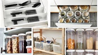 17 Brilliant IKEA Kitchen Organization Ideas [upl. by Yonah]