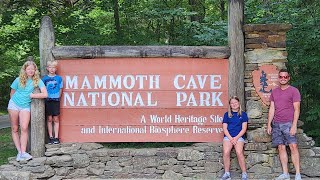 Mammoth Cave National Park Part 1 23 day South Central USA road trip series [upl. by Enahs879]