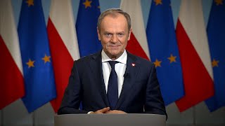 Premier Donald Tusk  orędzie noworoczne [upl. by Annirac230]