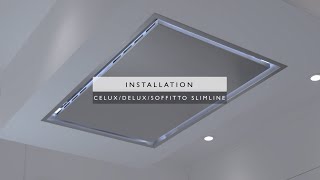 How to install Ceiling Cooker Hood  Luxair Brushless Motor Installation Guide [upl. by Neeron96]