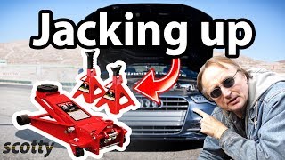 How to Jack Up Your Car The Right Way [upl. by Latsyk]