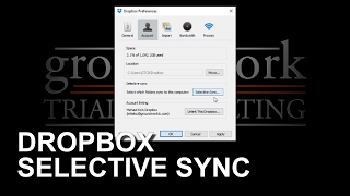 DROPBOX SELECTIVE SYNC [upl. by Iegres424]