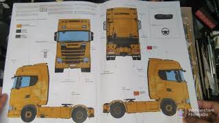 Unboxing  Italeri Scania S730 Highline 4x2 124 Scale [upl. by Gnus]