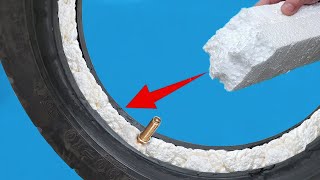 No one believes it but it really works This substance pumped into tires is more durable than tubes [upl. by Toole849]