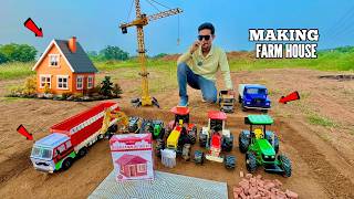 I Build a Big Farm House Using RC Vehicles  Chatpat toy TV [upl. by Harrie200]