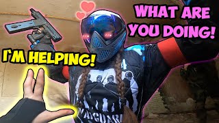 I WAS TRYING TO HELP😳🍒►Paintball Funny Moments amp Fails [upl. by Terag682]