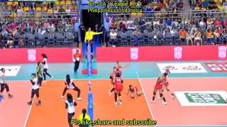 Alas Pilipinas Vs Indonesia 4th SEA V league  Set 5 highlights [upl. by Creighton]