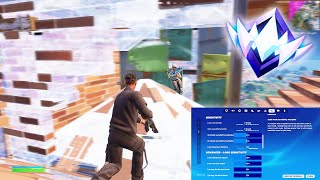 Perfect Ranked Mechanics ⚔️  The BEST Chapter 5 Season 2 Controller Fortnite Settings PS5XBOXPC [upl. by Adnilemreh]