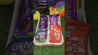 Dairy milk Gems KitKat lunchbox chocolate shorts ytshorts dairymilk [upl. by Selway]