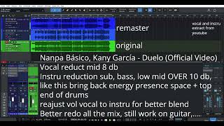 Nanpa Básico Kany García  Duelo Official Video Original vs Remaster [upl. by Lenz83]