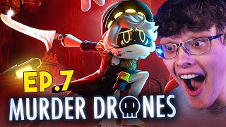 MURDER DRONES Episode 7 Mass Destruction REACTION  Glitch [upl. by Brier915]