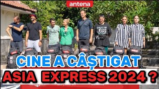 Cine a câştigat Asia Express 2024 [upl. by Ettevram]