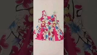 Beautiful Frock Design 2024  Easy Cut amp Simple Sew [upl. by Llemar]