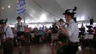 German traditional anvil dance at Oktoberfest in Cleveland [upl. by Leiuqese]