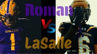 PA1 LaSalle College HS vs Roman Catholic Philly [upl. by Wardle96]