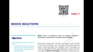 Balancing Of Redox ReactionsChapter 7 Redox ReactionsClass 11 NCERT Chemistry [upl. by Dmitri290]