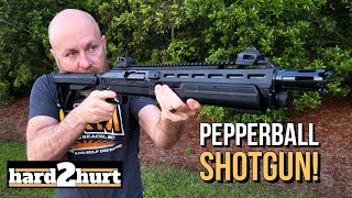 Testing This LessLethal Home Defense Shotgun  Umarex T4E HDX Review [upl. by Lasser]