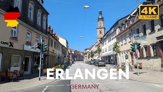 Erlangen Germany A Walking tour in 2024 I Travel Germany I 4K HDR [upl. by Leira]