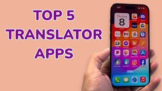 Top 5 Translation Apps For iPhone 2024 [upl. by Lyall661]