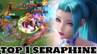 Wild Rift Seraphine  Top 1 Seraphine Gameplay Rank Challenger [upl. by Eibur25]