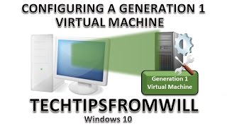 70697  Objective 22  Part 6  Configuring a Generation 1 Virtual Machine [upl. by Ardnasak]