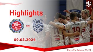 UHC Sparkasse Weißenfels vs Berlin Rockets Highlights [upl. by Kciregor]