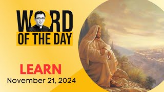 LEARN  Word of the Day  November 21 2024 [upl. by Michaeline]