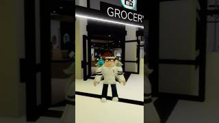 Buying a Muffin at the Bakery Brookhaven RP roblox [upl. by Ttezzil]