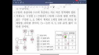 2024 고3 10월 모의고사 생명과학1 15번 풀이 [upl. by Oriaj]