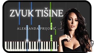 Aleksandra Prijović  Zvuk tišine  Piano cover KLAVIR [upl. by Quintin]