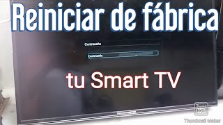 Como Reiniciar o Formatear Smart TV de Cualquier Marca airemax [upl. by Yttiy]