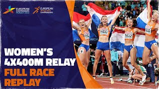 Womens 4x400m Relay Final  Munich 2022 [upl. by Ainatnas214]