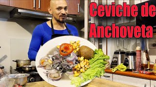 Ceviche de ANCHOVETA Comida del Mar paso a paso no te lo pierdas COMIDA PERUANA [upl. by Assyla337]