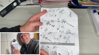 GROHE Essentials  WCPapierhalter Material Metall verdeckte Befestigung Unboxing und Anleitung [upl. by Marozik922]