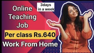 Teaching Jobs Online From Home  Work From Home for Teachers  Best Teaching App For Teachers [upl. by Yecnuahc485]