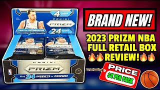 ARE THESE BOXES WORTH IT FOR 100🤑 2023 PRIZM BASKETBALL RETAIL BOX REVIEW🏀 [upl. by Tyoh]