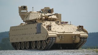 M2 Bradley Vehicles Demonstrate Combat Power [upl. by Bouzoun]