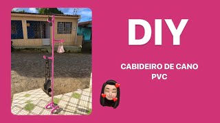 DIY CABIDEIRO DE CANO PVC ❤️ [upl. by Sobmalarah]