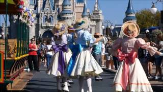 Walt Disney World Main Street Trolley Show 1080p 60 fps [upl. by Aneba]