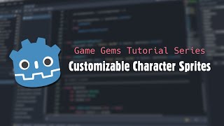 Godot 4 Tutorial  Customizable Sprites for RPGs [upl. by Nilhtac]