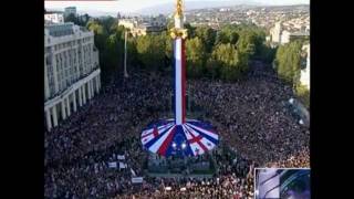 The National Anthem of France La Marseillaise and Georgia Tavisufleba  Sofia Nizharadze [upl. by Ardnasyl]