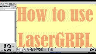 How to use LaserGRBL to make your Laser Cut Projects [upl. by Jabez]