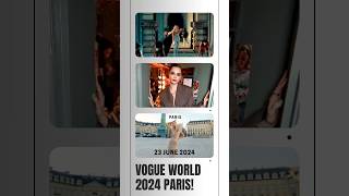 Vogue World Paris 2024 Updates Red Carpet Coverage News amp Highlights [upl. by Omsare]