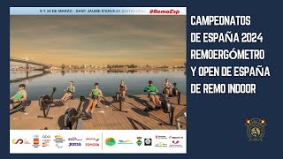 Campeonatos de España de Remoergómetro 2024  Sábado mañana [upl. by Yelloh37]