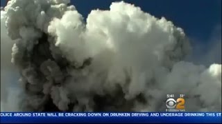 Mount Etna Eruption Caught On Video [upl. by Mairam746]