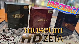 Unboxing CineMuseums HDZETA The Lord of the Rings Trilogy EPIC [upl. by Ryun]