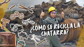 Aprende ¿Cómo se recicla la chatarra Con Marce La Recicladora 😱♻️ [upl. by Caputto]