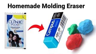 How to make Kneaded Eraser at homeDIY Eraser homemade Kneaded Eraser Moldable Eraser diy [upl. by Danby311]