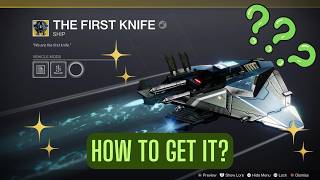 How to get THE FIRST KNIFE exotic ship  ALL 11 Paranormal Activity Locations guide Destiny 2 [upl. by Lj]