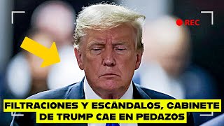 Trump Complica todo con las Filtraciones Recientes de su Gabinete [upl. by Narhet]